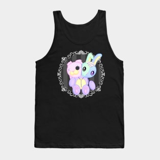 Tattered Plush Tank Top